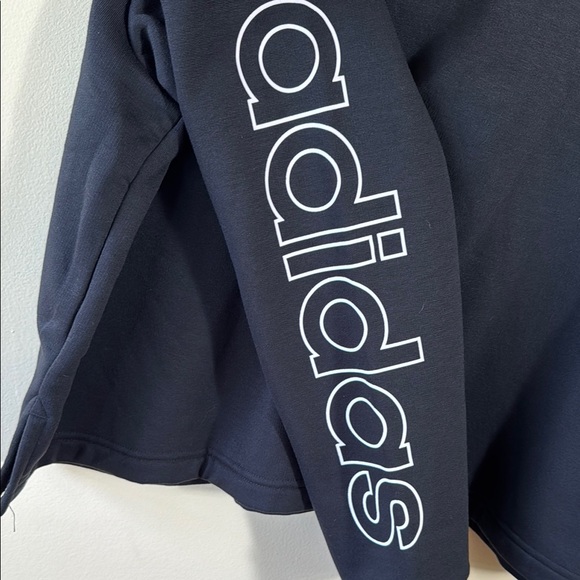 Adidas Sweatshirt Black Quarter-Zip Pullover in Size 2X  NWT‎ - Picture 10 of 11